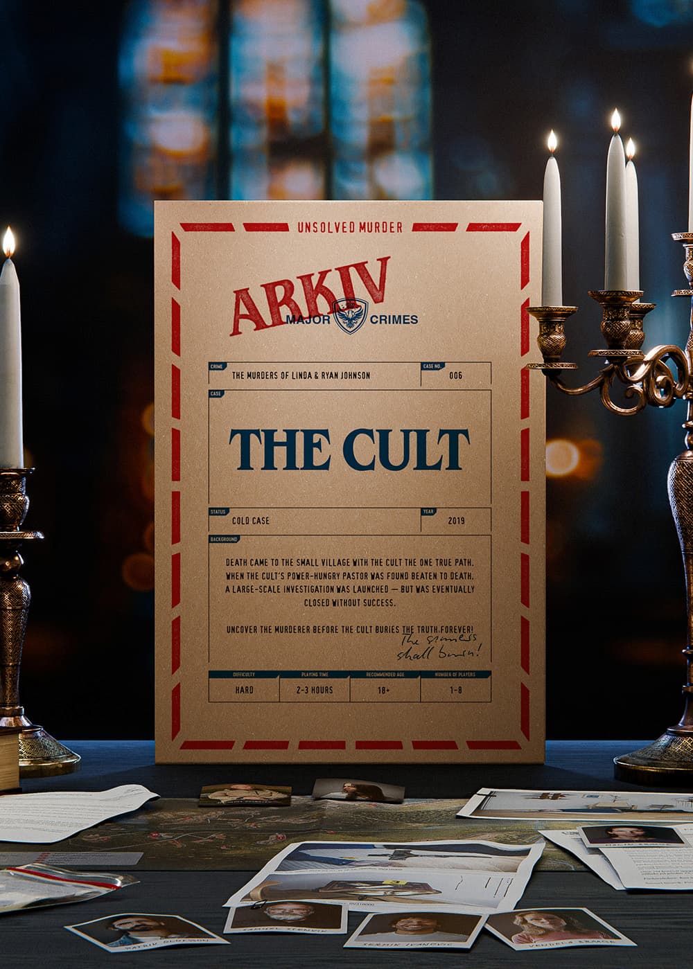 ARKIV Asylum murder mystery